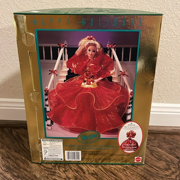 Special edition 1993 Holiday Barbie, new in box - Picture 4 of 6